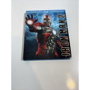 Iron Man 2 Blu-ray DVD Digital 3-Disc Combo Pack Marvel Studios Robert Downey Jr
